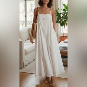 Vintage White Maxi Dress